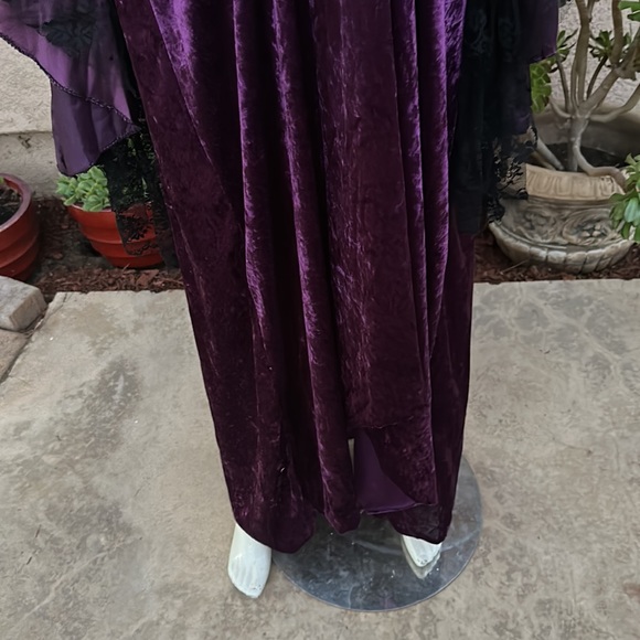 Halloween Medieval witch enchantress princess renaissance cosplay  vamp dress L - Picture 11 of 16